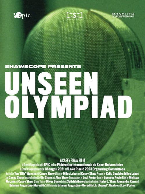 Unseen Olympiad poster