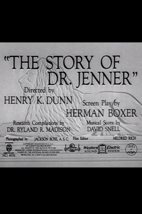 The Story of Dr. Jenner poster
