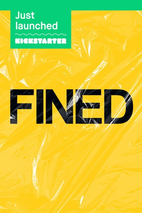 FINED poster