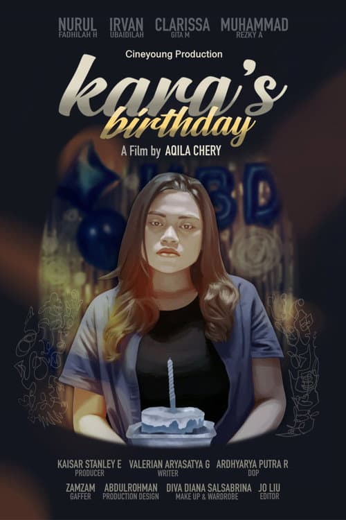 Kara's Birthday poster