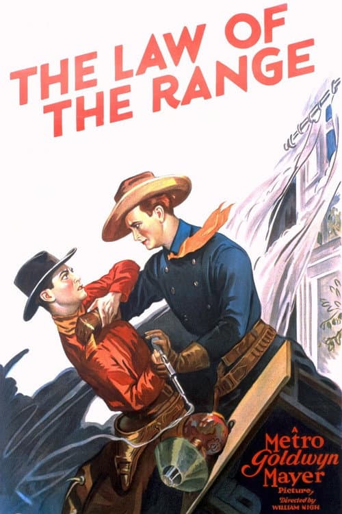 The Law of the Range poster