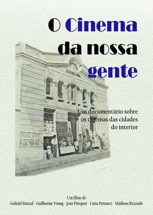 Cinema da nossa gente poster