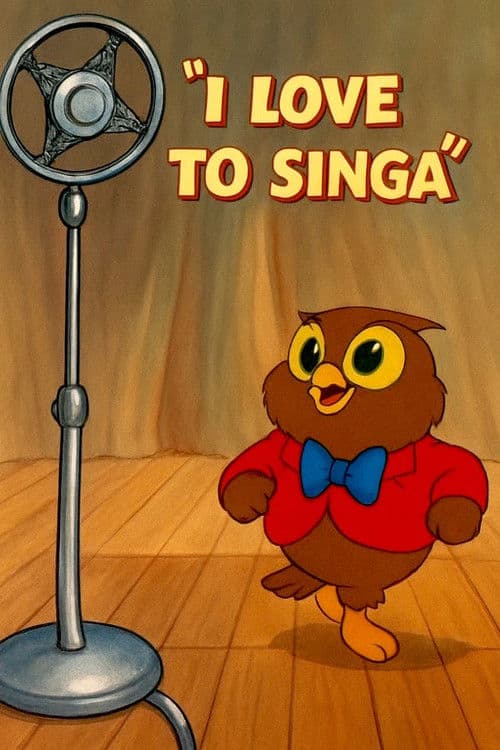 I Love to Singa poster