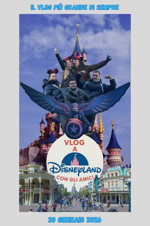 Vlog at Disneyland with Friends poster