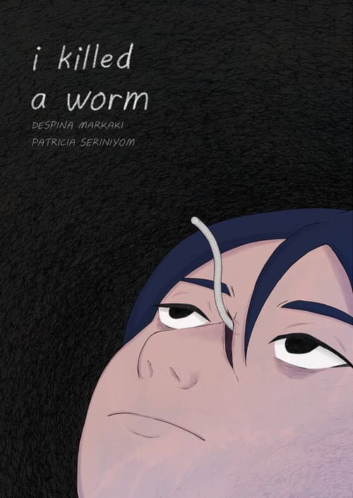 i killed a worm poster
