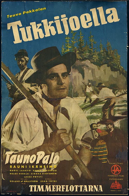 Tukkijoella poster