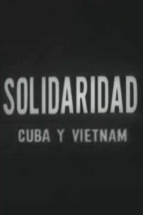 Solidaridad Cuba y Vietnam poster