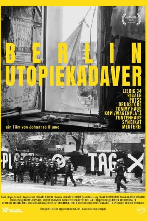 Berlin Utopiekadaver poster