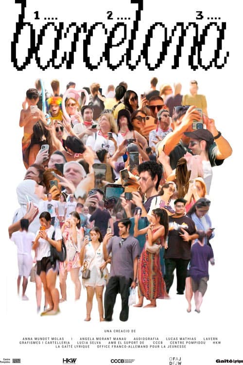 1,2,3... Barcelona! poster