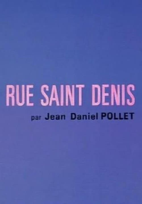 Rue Saint-Denis poster