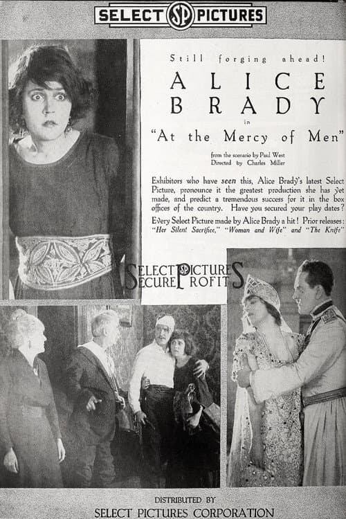 At the Mercy of Men poster