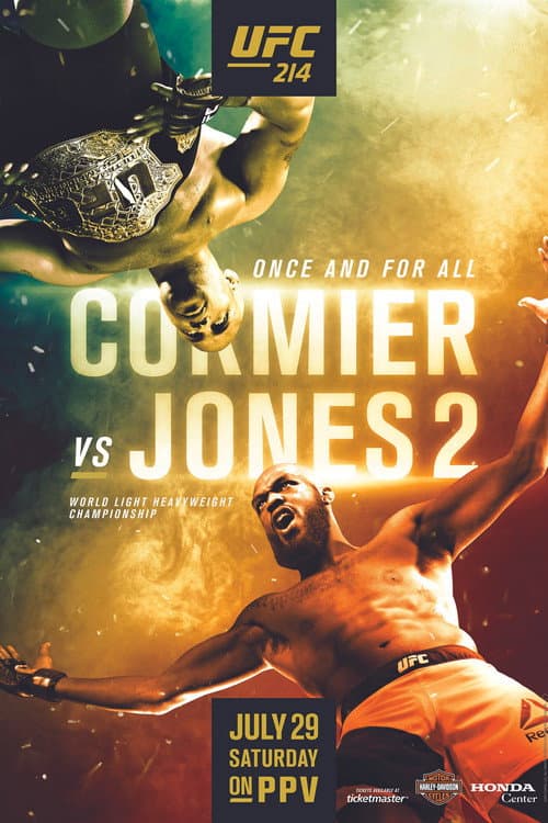 UFC 214: Cormier vs. Jones 2 poster