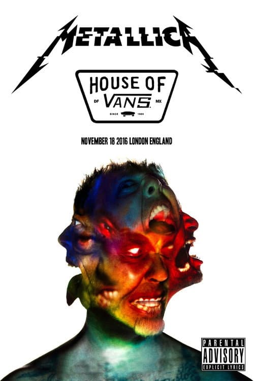 Metallica: Live from The House of Vans poster