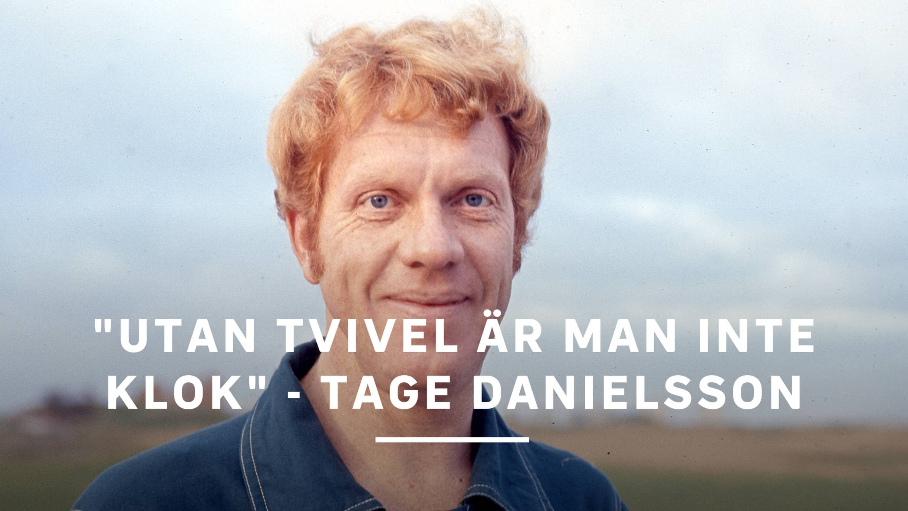 Utan tvivel är man inte klok backdrop