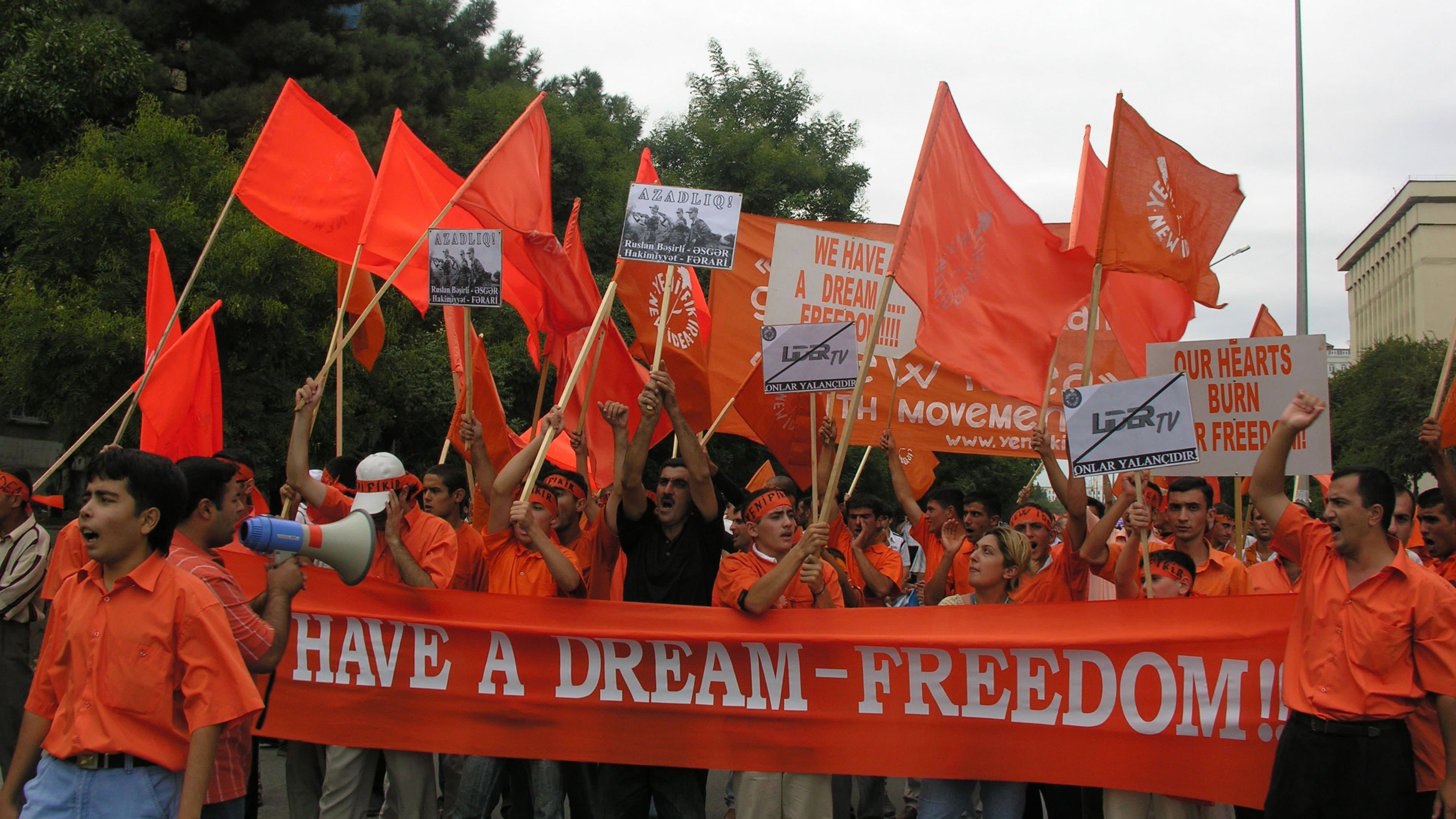 The Democratic Revolutionary Handbook backdrop